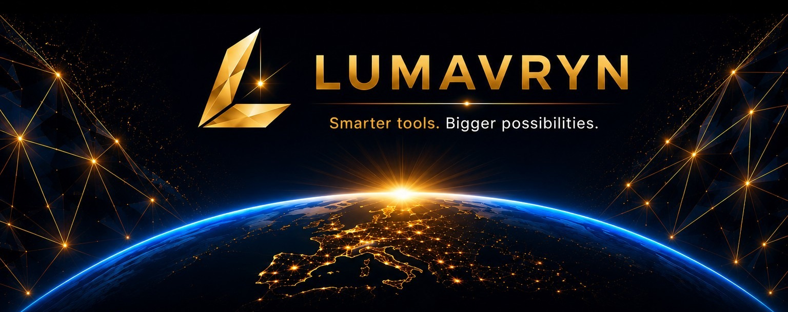 Lumavryn — Smarter tools. Bigger possibilities.
